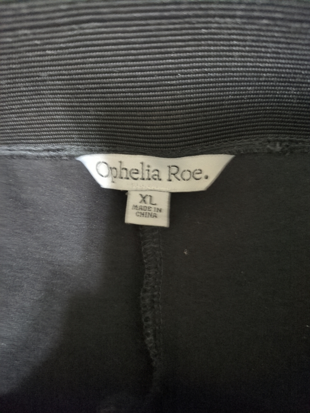 Ophelia Roe Black Women’s Slacks - Size XL
